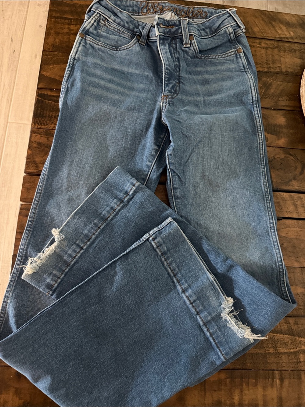 Wrangler Light Blue Flare Jeans